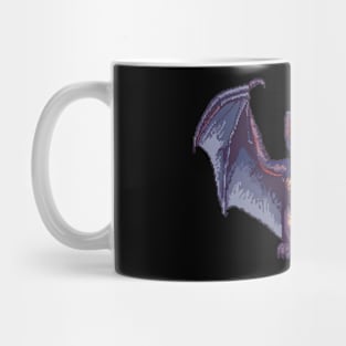 Bat in Pixel Form Mug